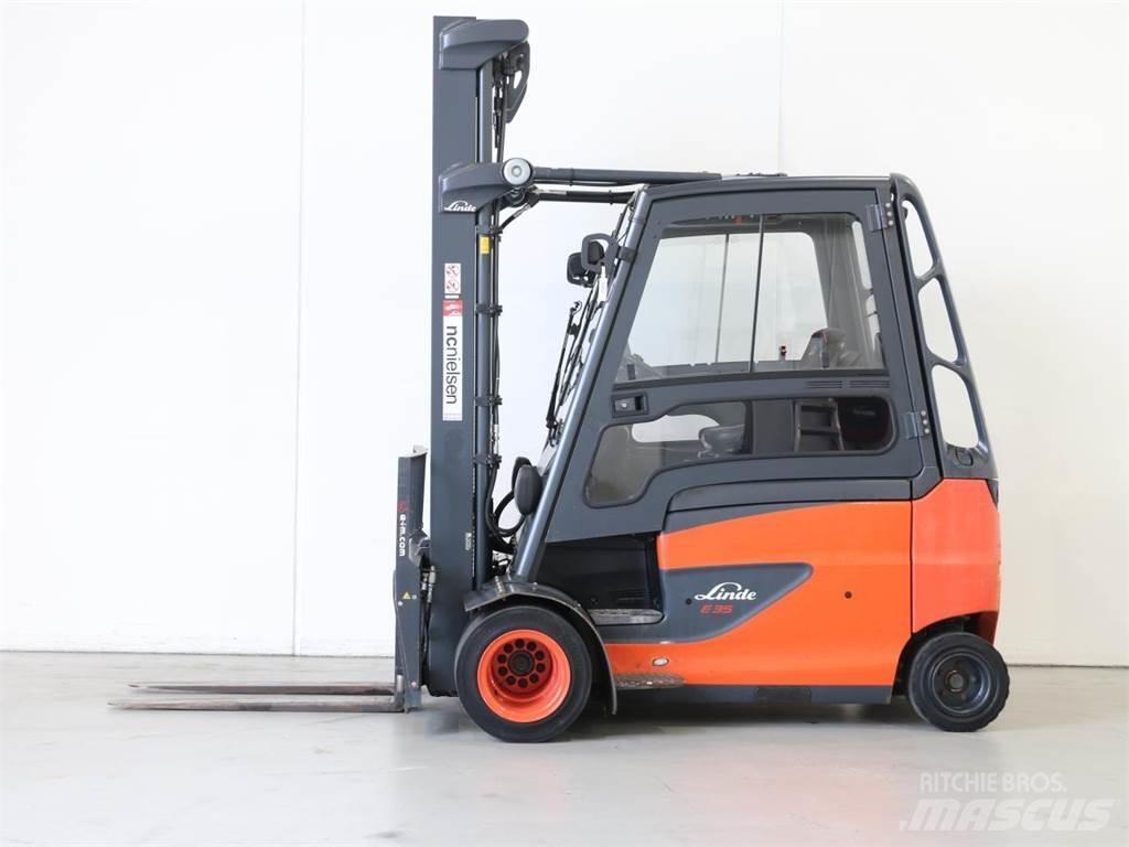 Linde E35HL/387 Elektriniai šakiniai krautuvai