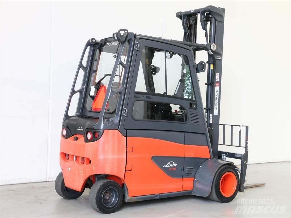 Linde E35HL/387 Elektriniai šakiniai krautuvai