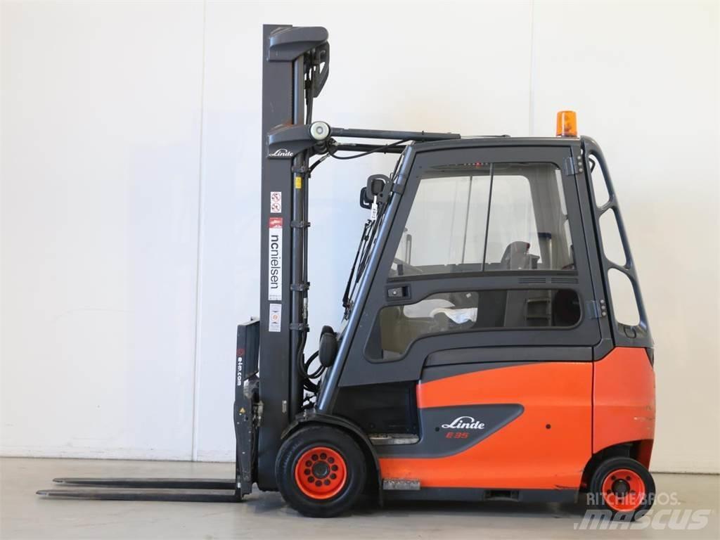 Linde E35HL/387 Elektriniai šakiniai krautuvai
