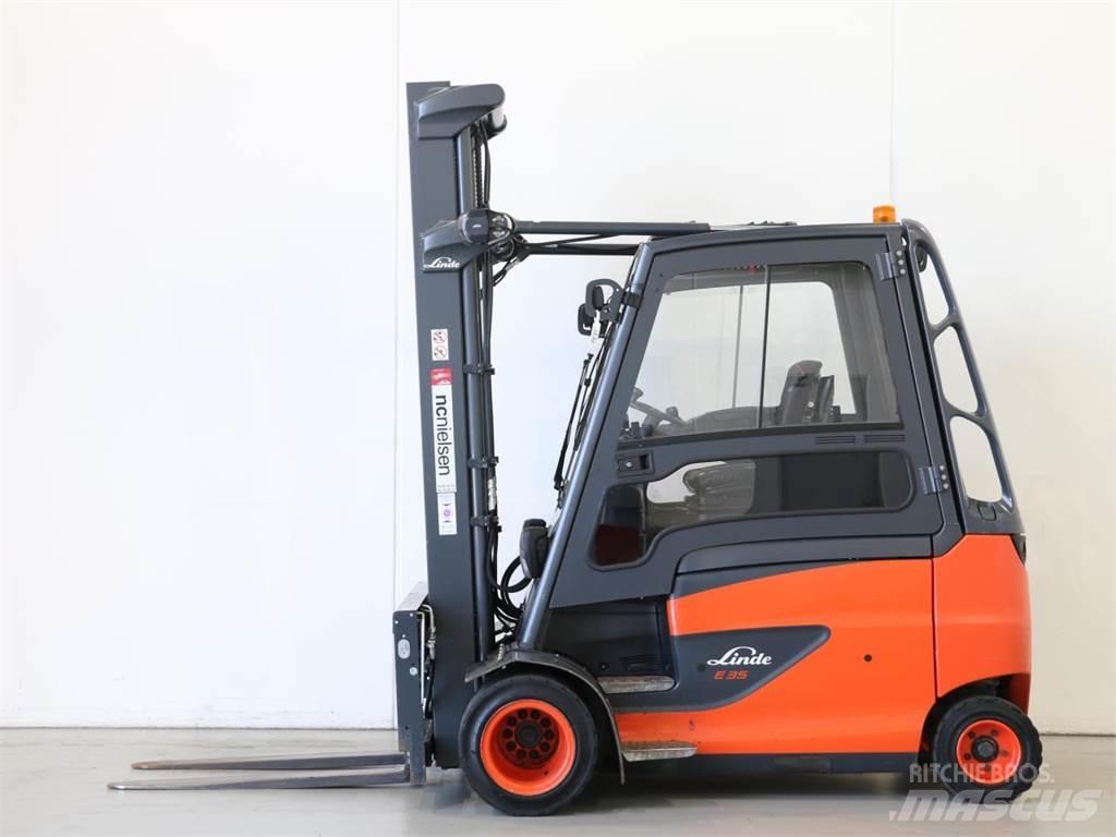 Linde E35HL/387 Elektriniai šakiniai krautuvai