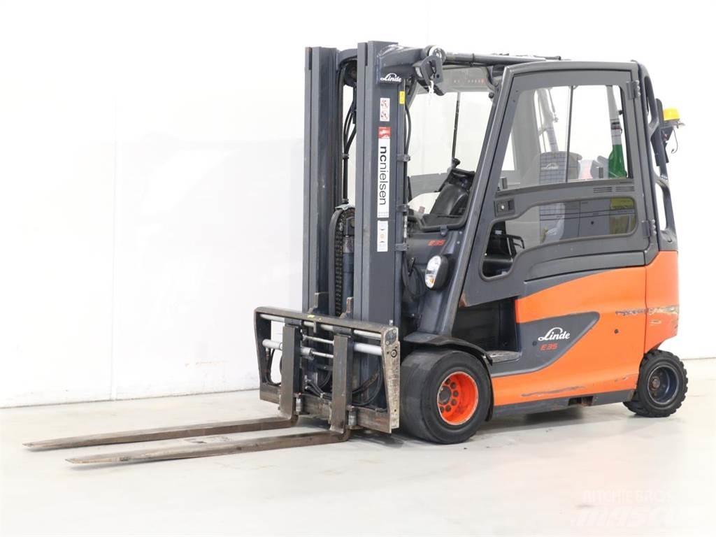 Linde E35HL/387 Elektriniai šakiniai krautuvai