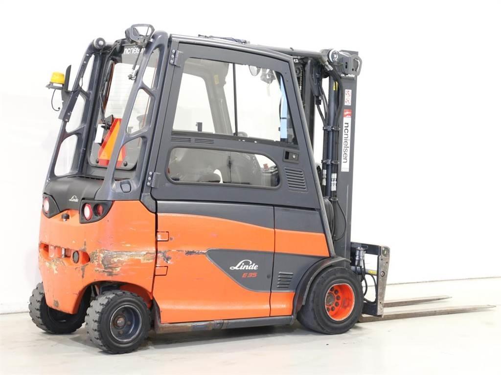 Linde E35HL/387 Elektriniai šakiniai krautuvai