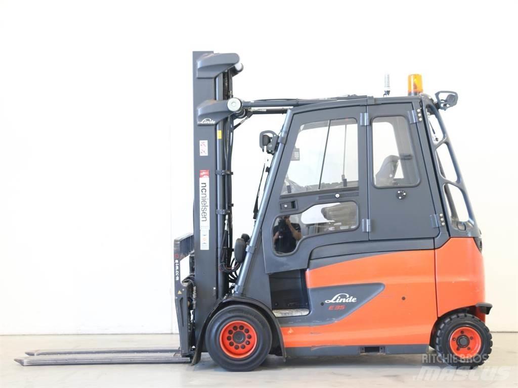 Linde E35HL/387 Elektriniai šakiniai krautuvai