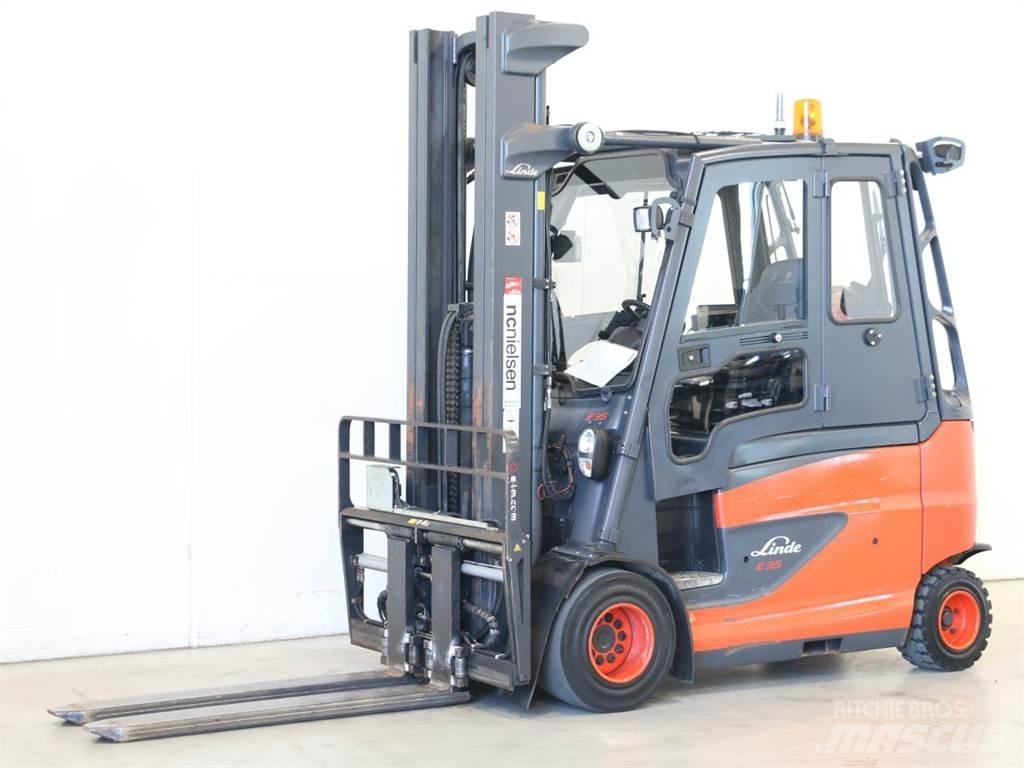 Linde E35HL/387 Elektriniai šakiniai krautuvai