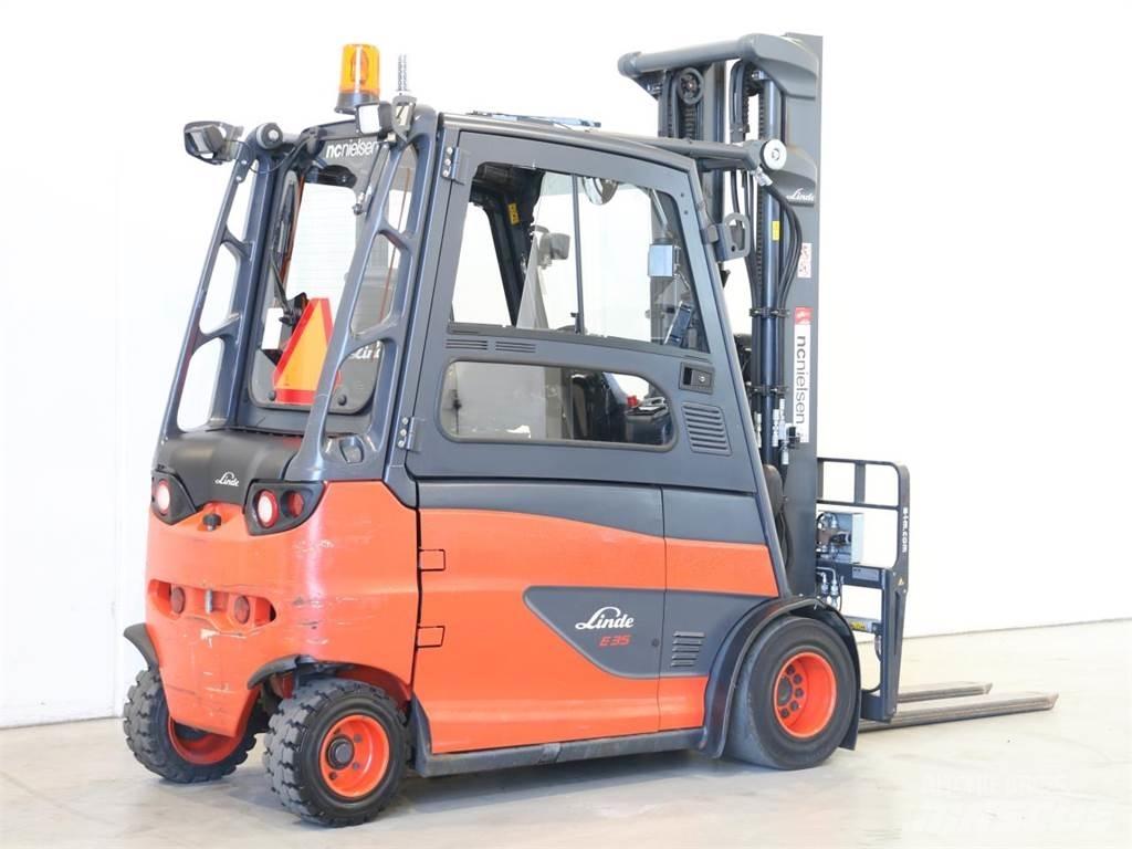 Linde E35HL/387 Elektriniai šakiniai krautuvai
