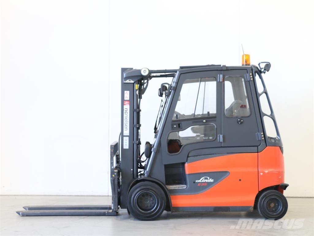 Linde E35HL/387 Elektriniai šakiniai krautuvai