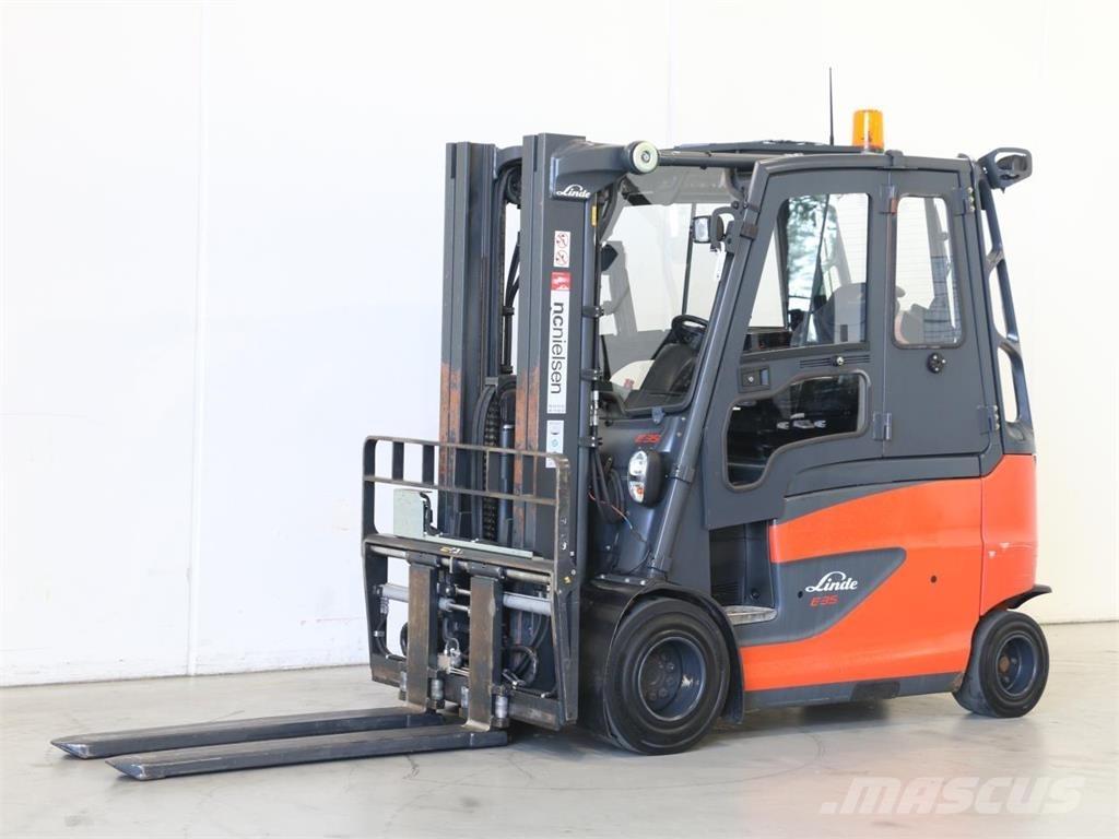 Linde E35HL/387 Elektriniai šakiniai krautuvai