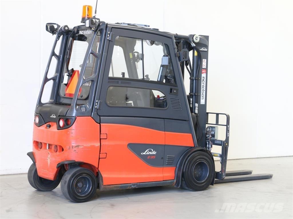Linde E35HL/387 Elektriniai šakiniai krautuvai