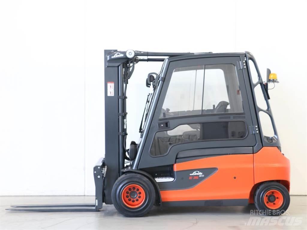Linde E35L/387 Elektriniai šakiniai krautuvai