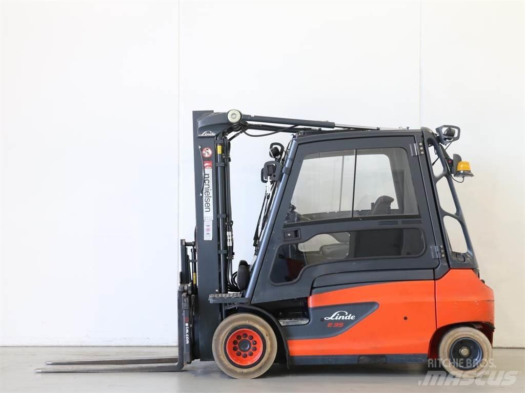 Linde E35L/387 Elektriniai šakiniai krautuvai