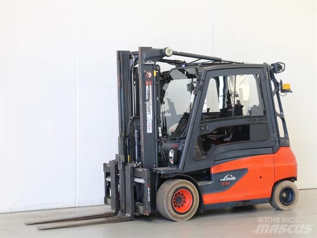 Linde E35L/387 Elektriniai šakiniai krautuvai