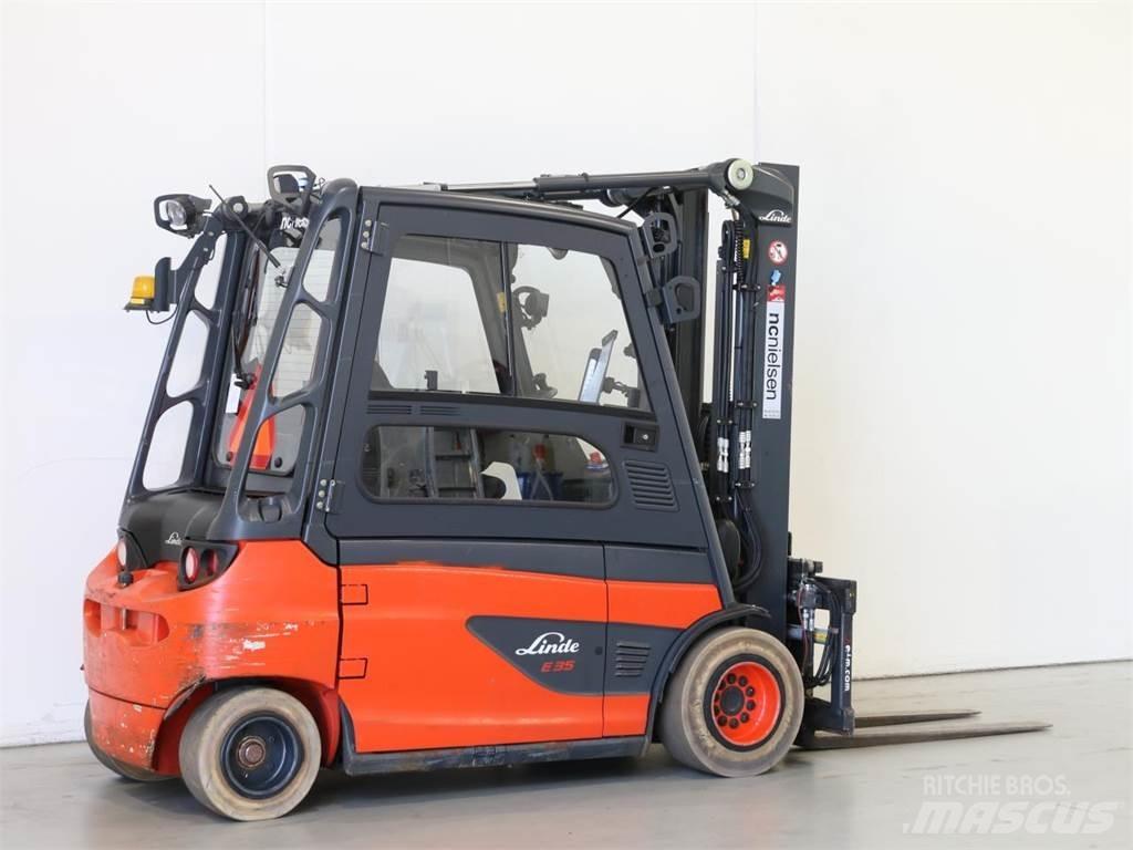 Linde E35L/387 Elektriniai šakiniai krautuvai