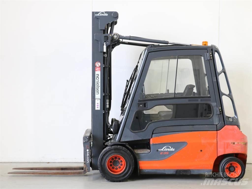 Linde E35L/387 Elektriniai šakiniai krautuvai