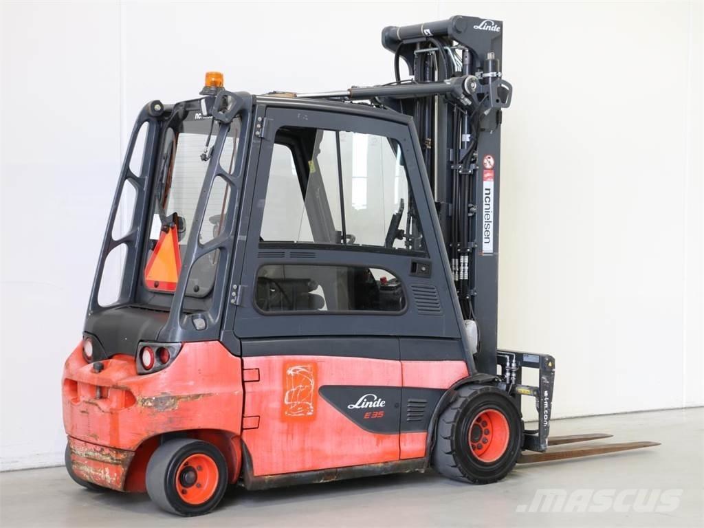 Linde E35L/387 Elektriniai šakiniai krautuvai