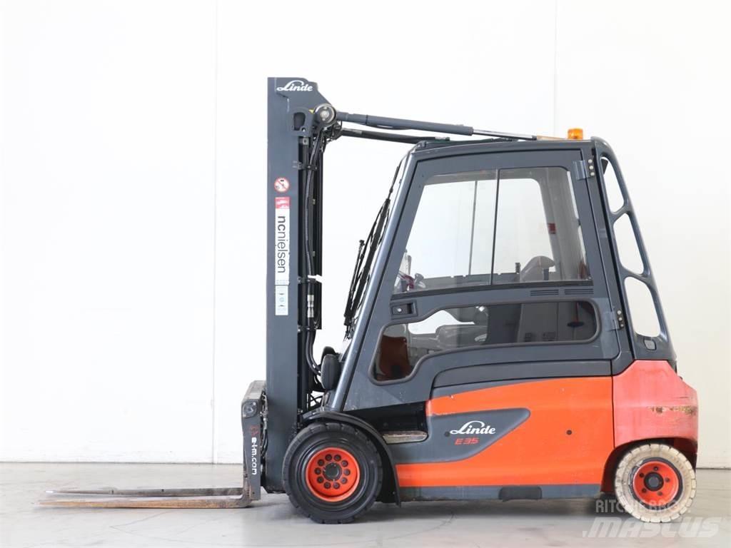 Linde E35L/387 Elektriniai šakiniai krautuvai
