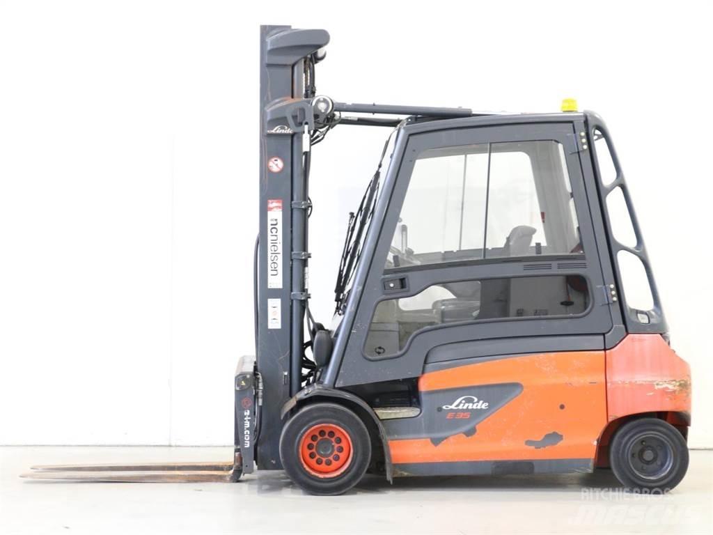 Linde E35L/387 Elektriniai šakiniai krautuvai