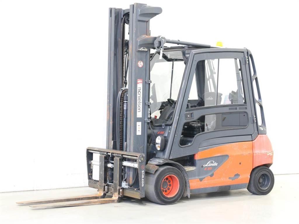 Linde E35L/387 Elektriniai šakiniai krautuvai