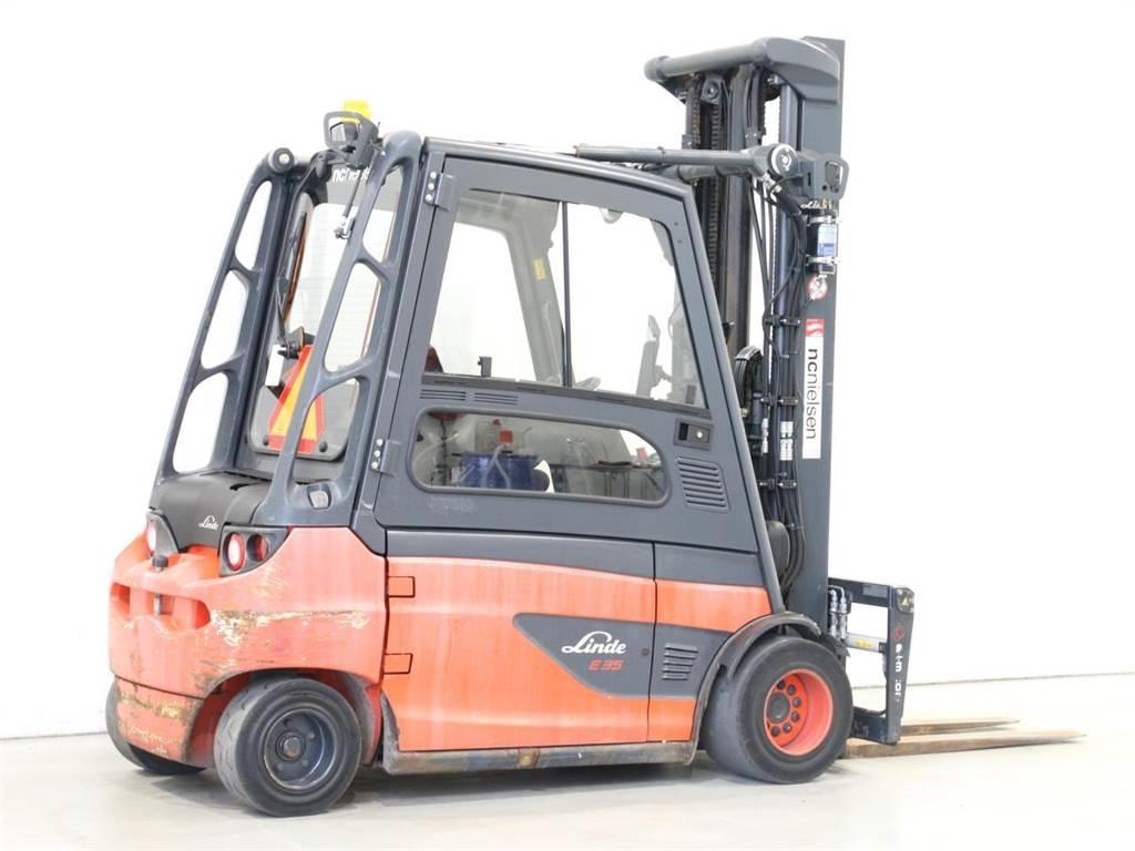Linde E35L/387 Elektriniai šakiniai krautuvai