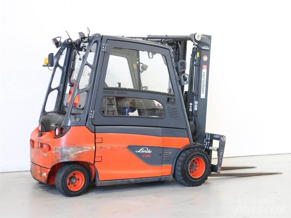 Linde E35L/387 Elektriniai šakiniai krautuvai