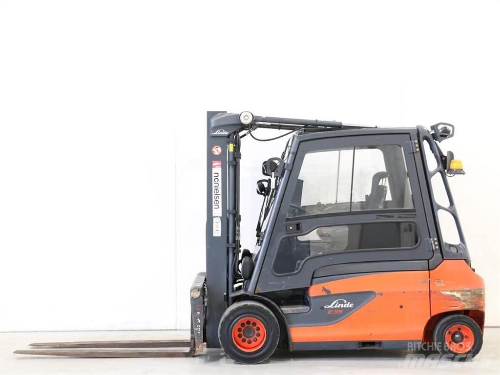 Linde E35L/387 Elektriniai šakiniai krautuvai