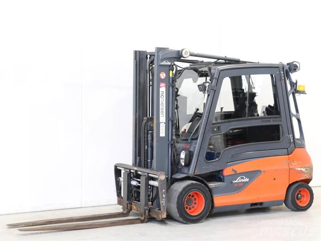 Linde E35L/387 Elektriniai šakiniai krautuvai