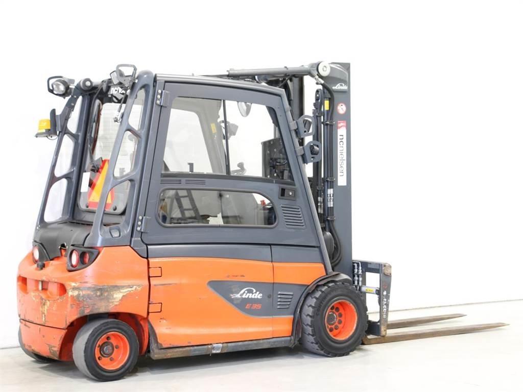 Linde E35L/387 Elektriniai šakiniai krautuvai