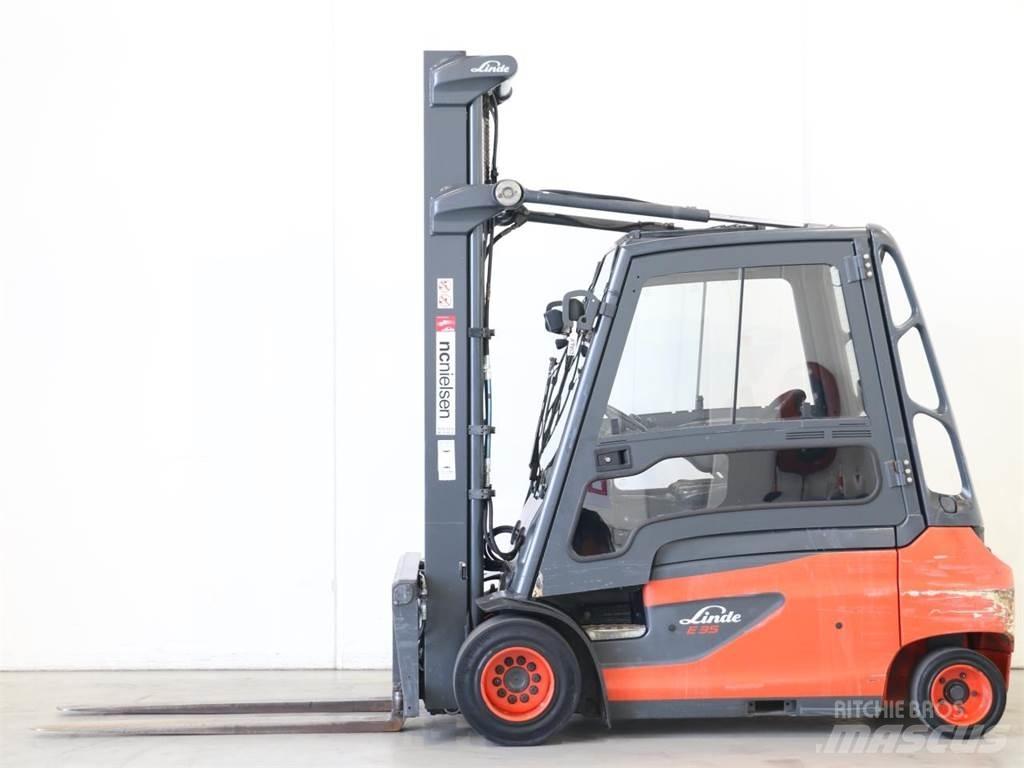 Linde E35L/387 Elektriniai šakiniai krautuvai
