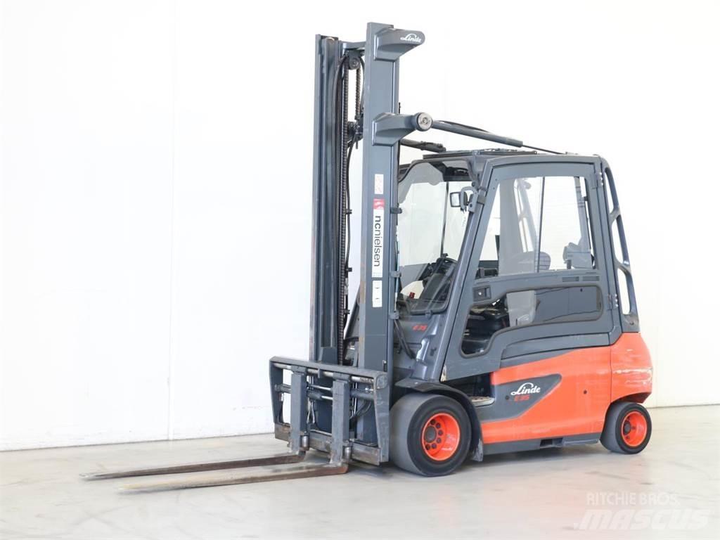 Linde E35L/387 Elektriniai šakiniai krautuvai