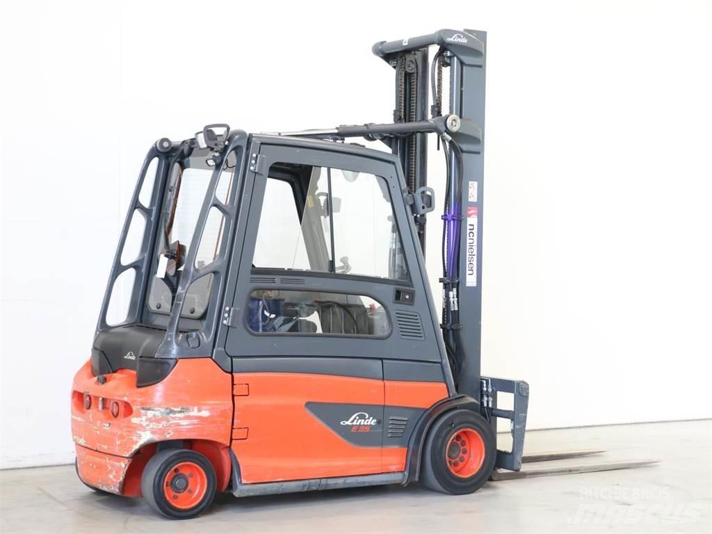 Linde E35L/387 Elektriniai šakiniai krautuvai