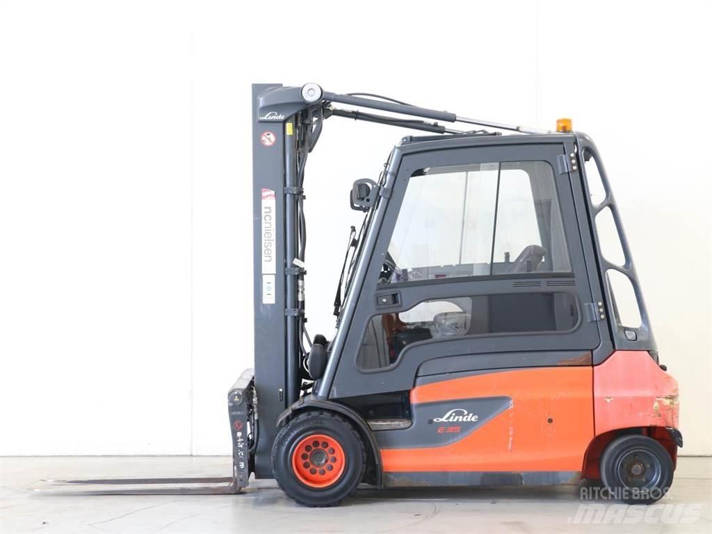 Linde E35L/387 Elektriniai šakiniai krautuvai