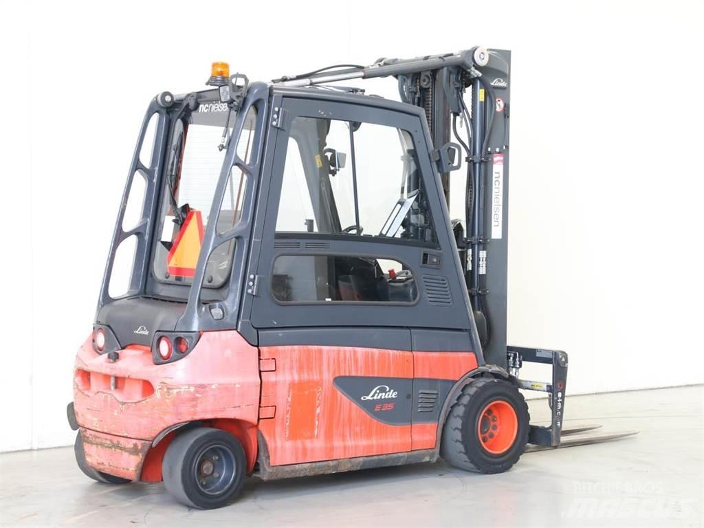 Linde E35L/387 Elektriniai šakiniai krautuvai