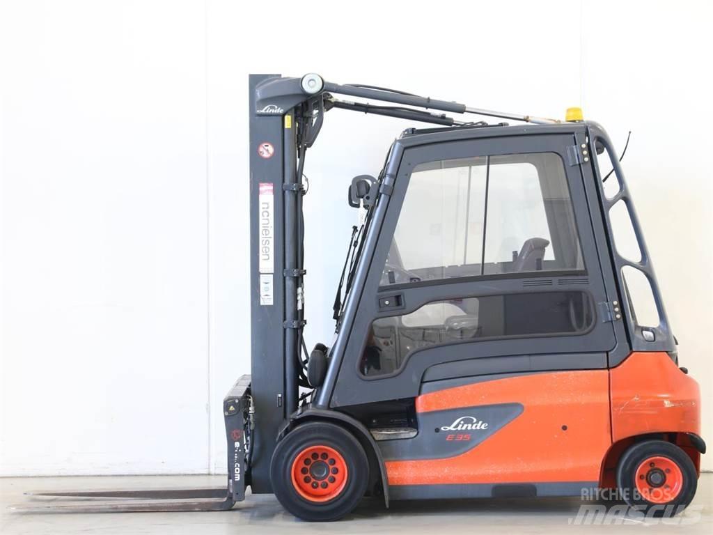 Linde E35L/387 Elektriniai šakiniai krautuvai