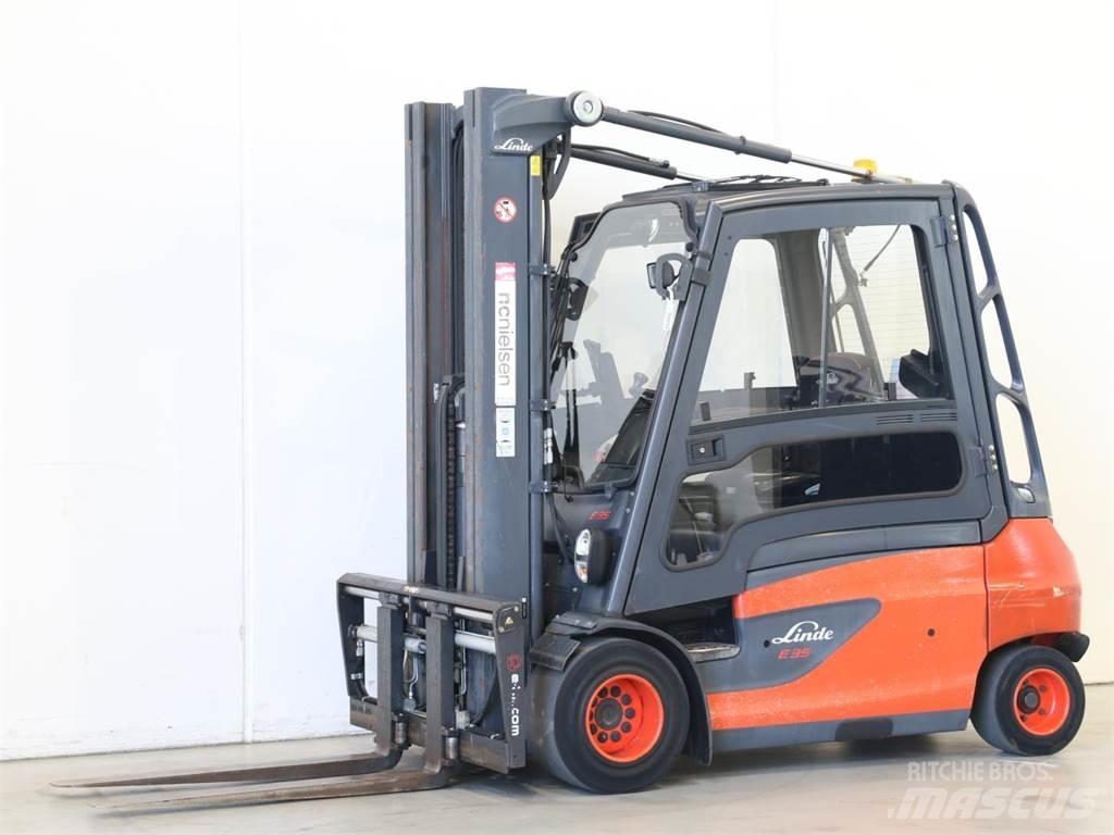 Linde E35L/387 Elektriniai šakiniai krautuvai