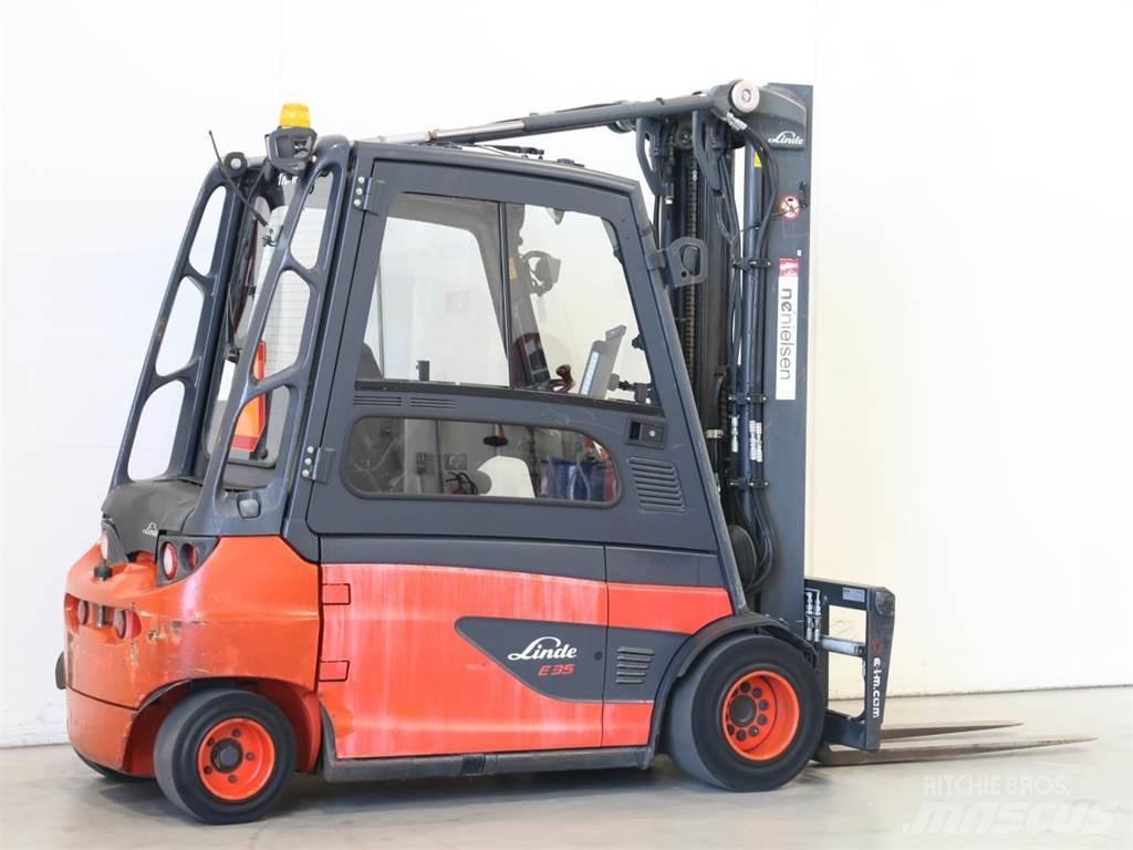 Linde E35L/387 Elektriniai šakiniai krautuvai