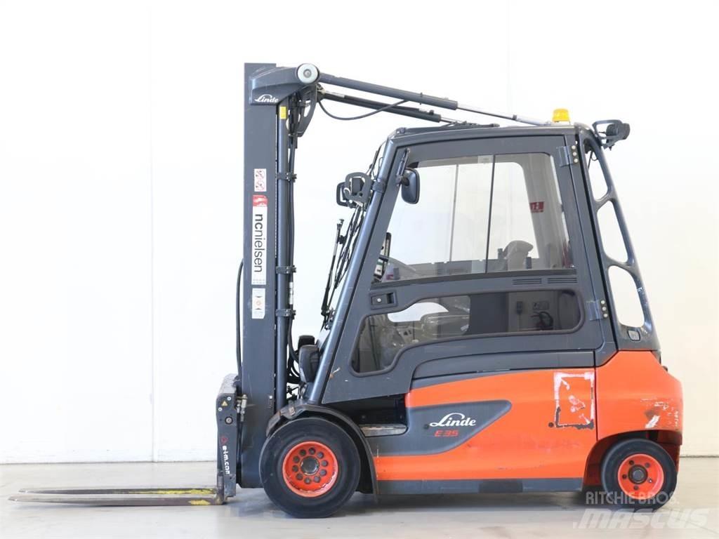 Linde E35L/387 Elektriniai šakiniai krautuvai