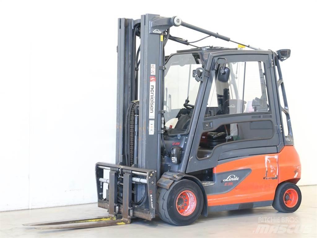 Linde E35L/387 Elektriniai šakiniai krautuvai