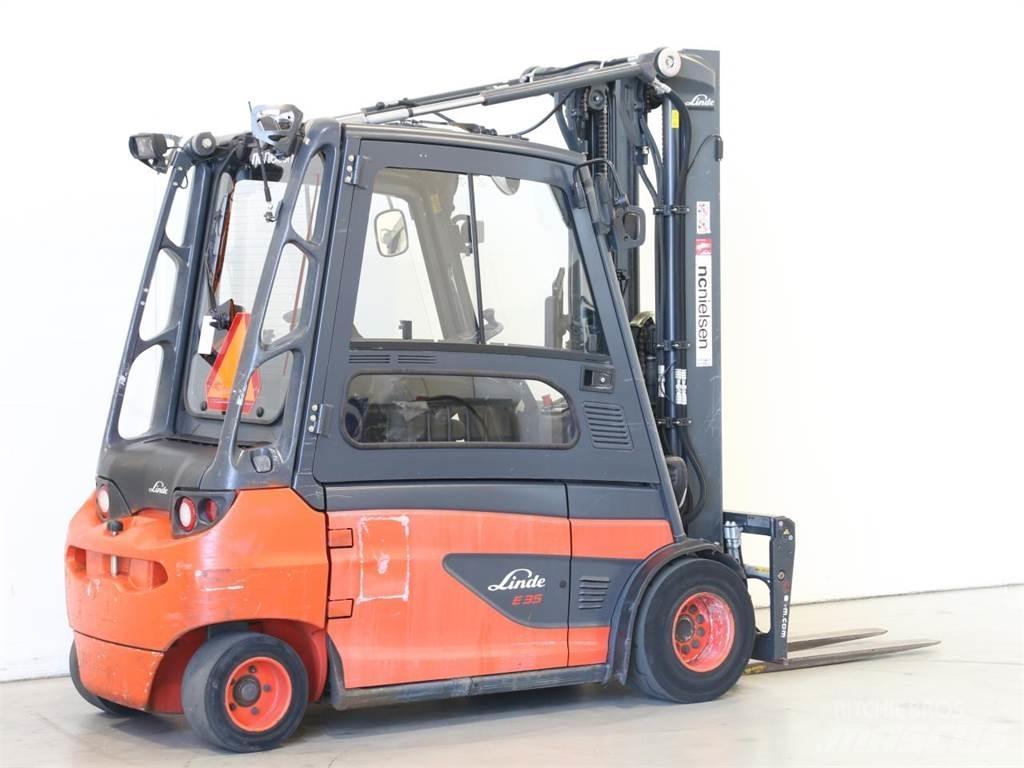 Linde E35L/387 Elektriniai šakiniai krautuvai