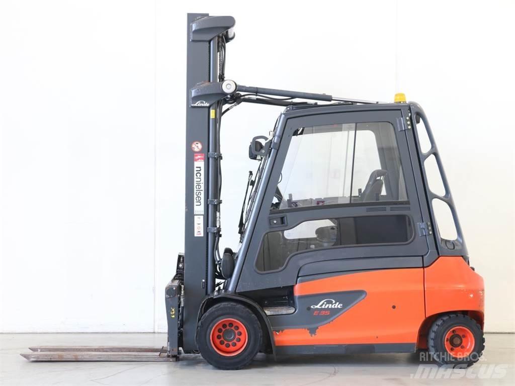 Linde E35L/387 Elektriniai šakiniai krautuvai