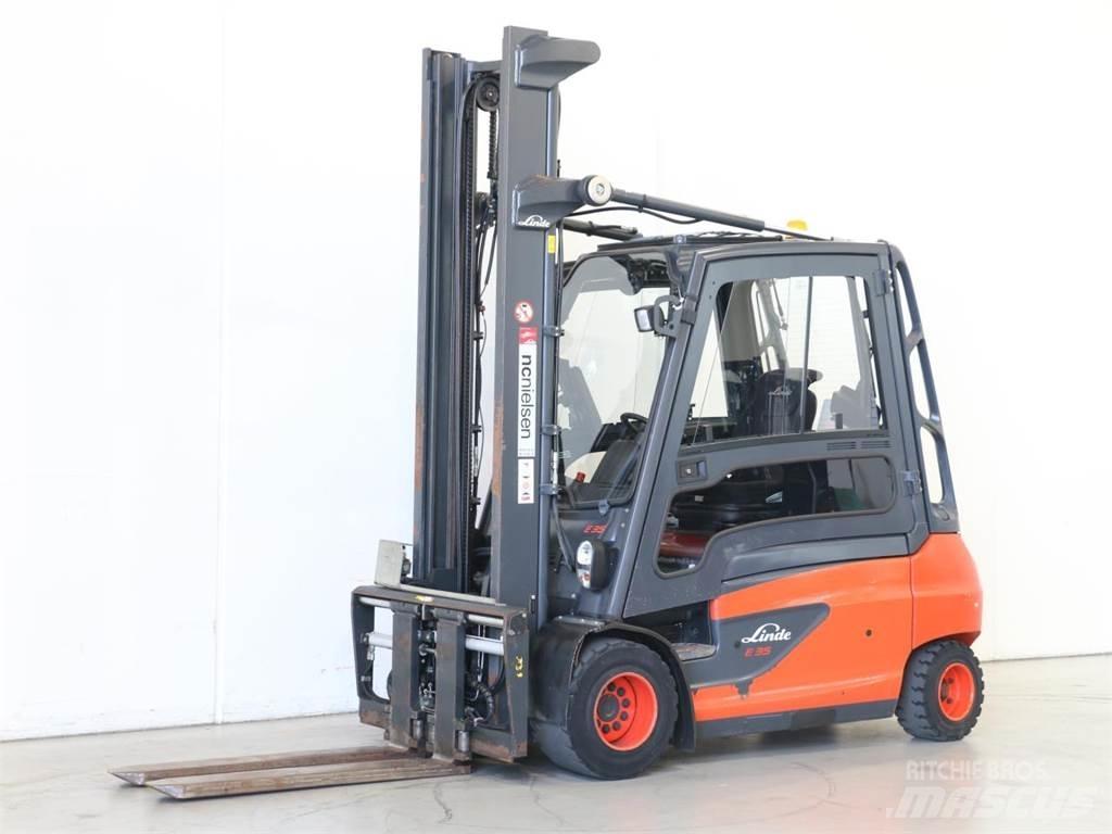 Linde E35L/387 Elektriniai šakiniai krautuvai