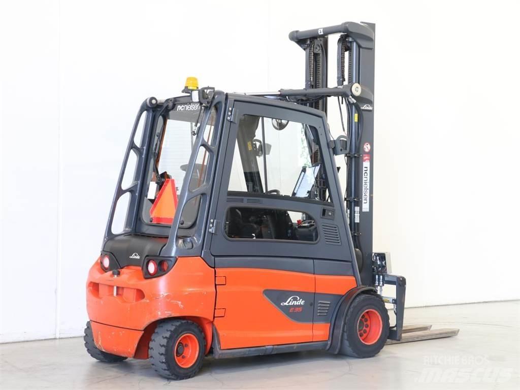 Linde E35L/387 Elektriniai šakiniai krautuvai