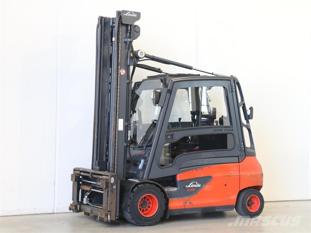 Linde E35L/387 Elektriniai šakiniai krautuvai