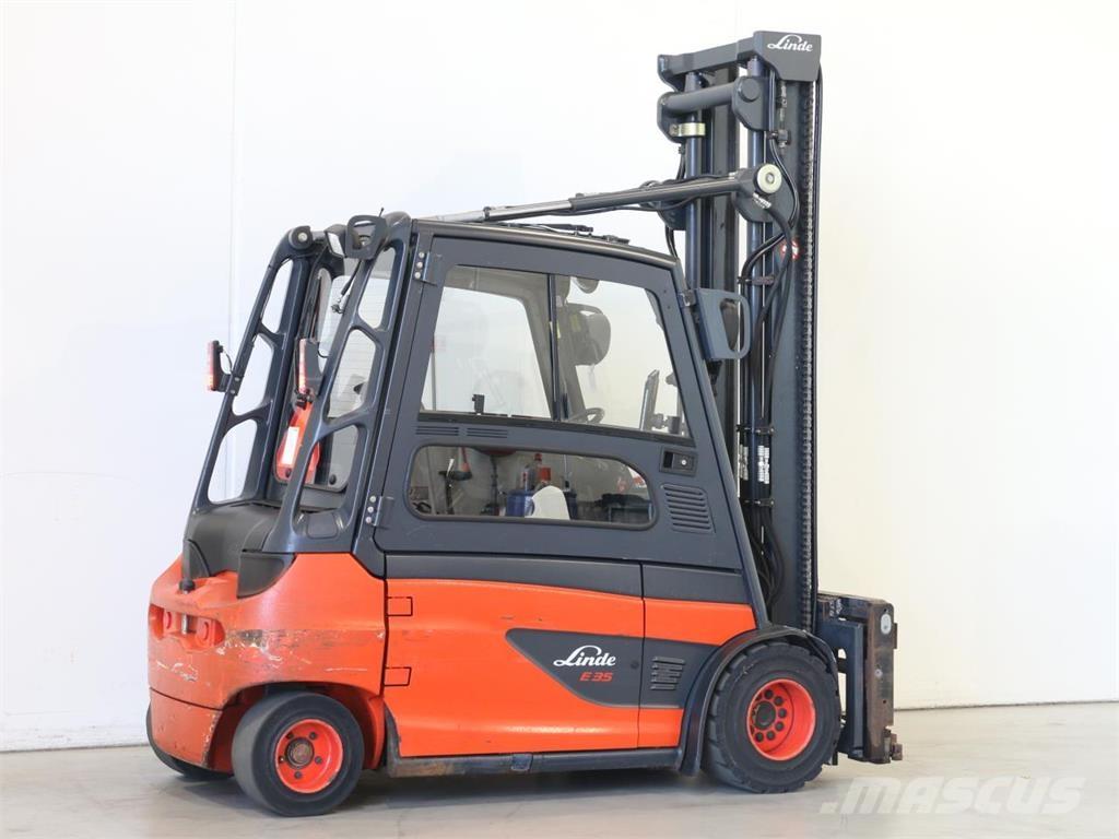 Linde E35L/387 Elektriniai šakiniai krautuvai