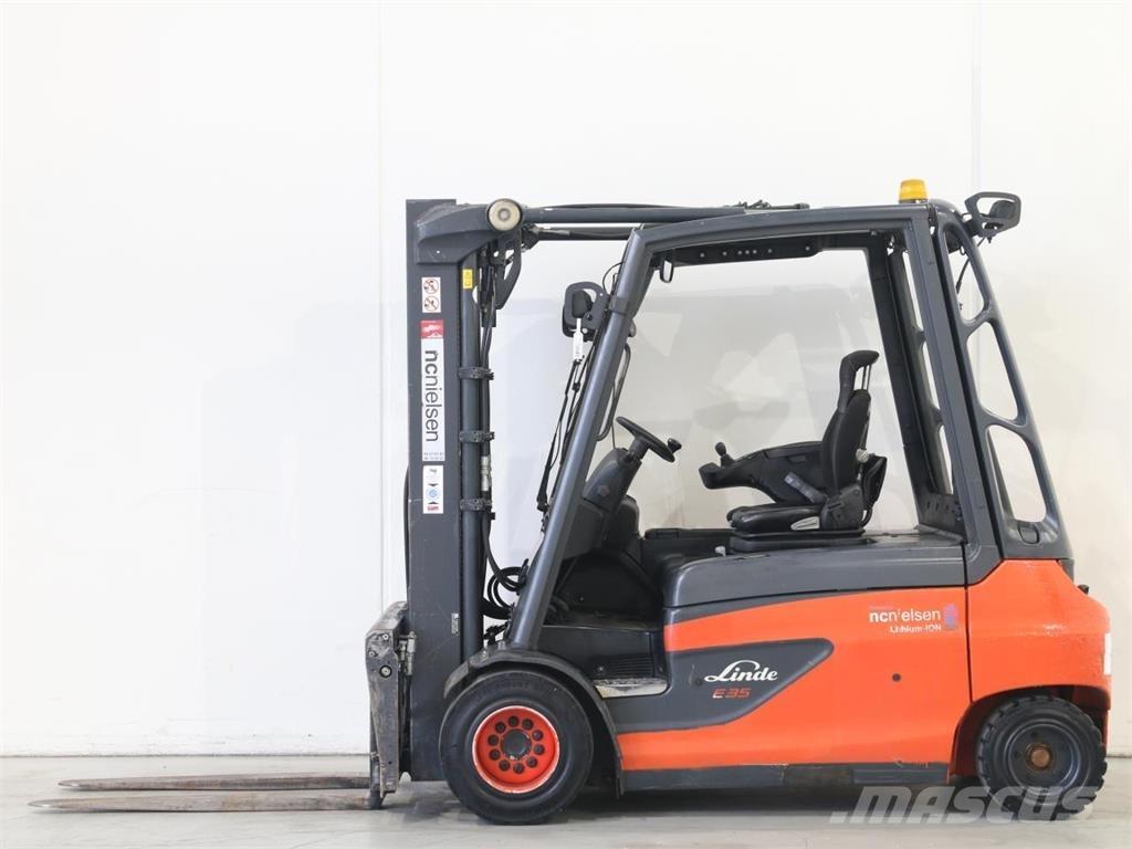 Linde E35L/387 Elektriniai šakiniai krautuvai