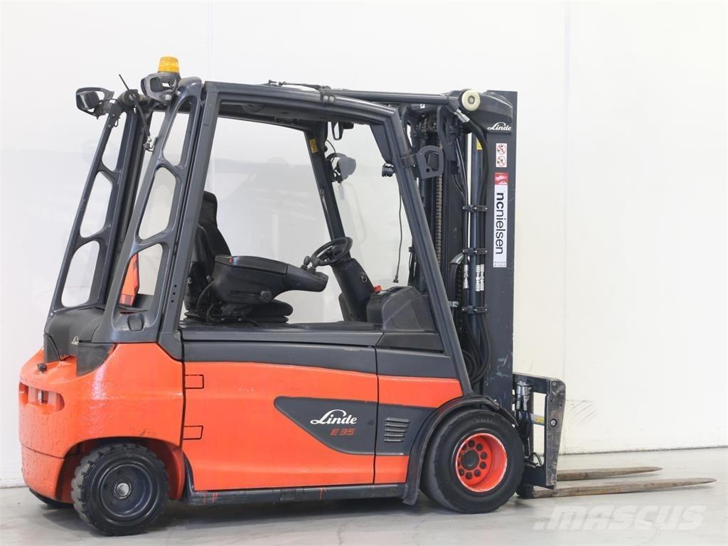 Linde E35L/387 Elektriniai šakiniai krautuvai
