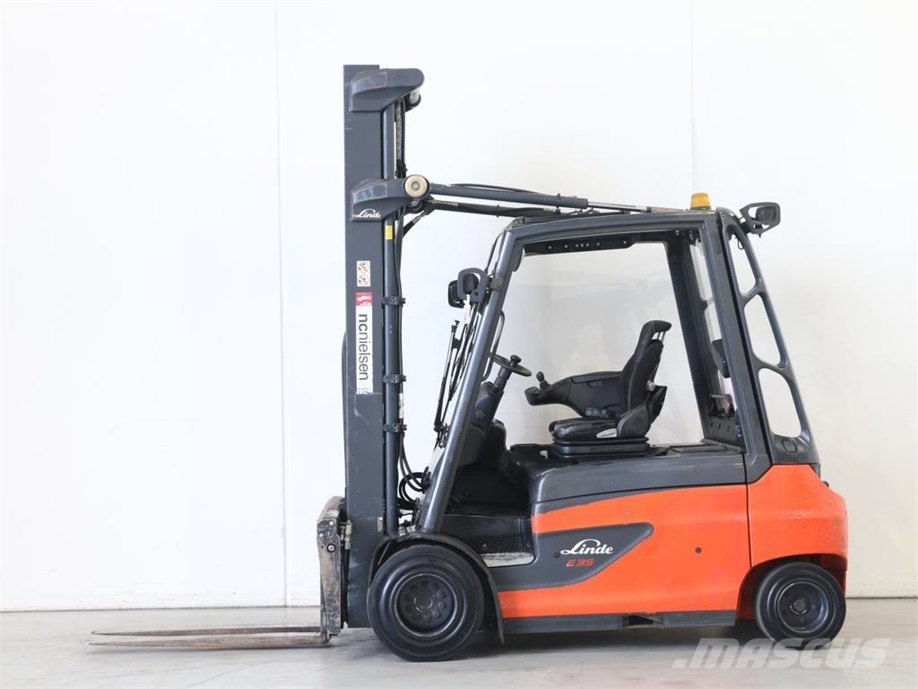 Linde E35L/387 Elektriniai šakiniai krautuvai