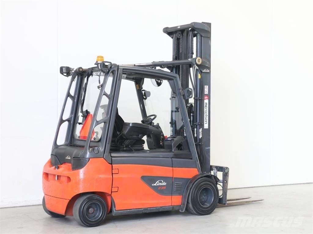 Linde E35L/387 Elektriniai šakiniai krautuvai