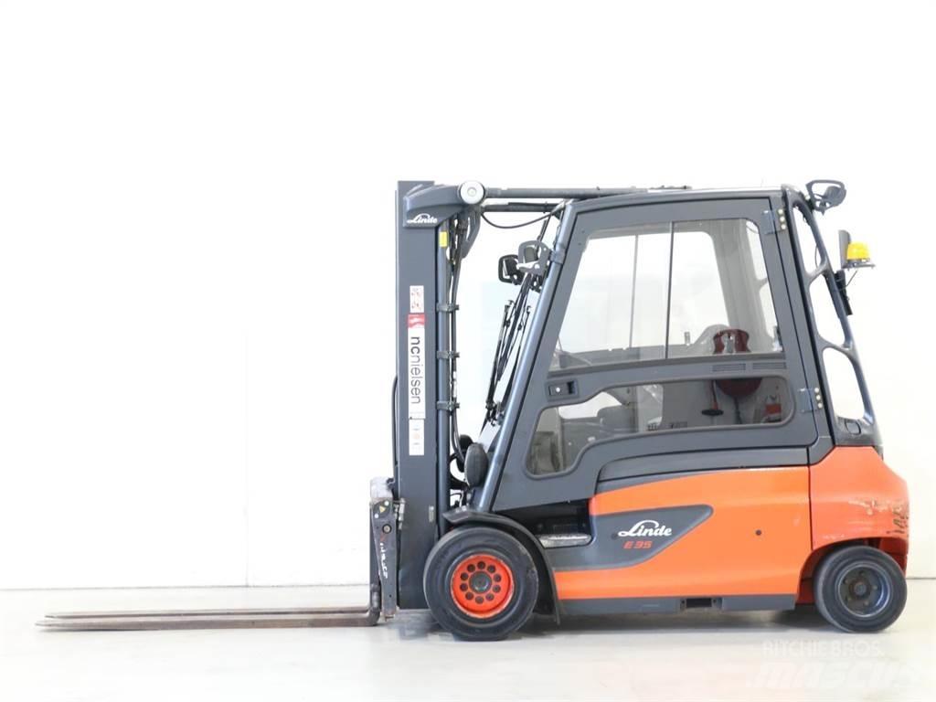 Linde E35L/387-01 Elektriniai šakiniai krautuvai