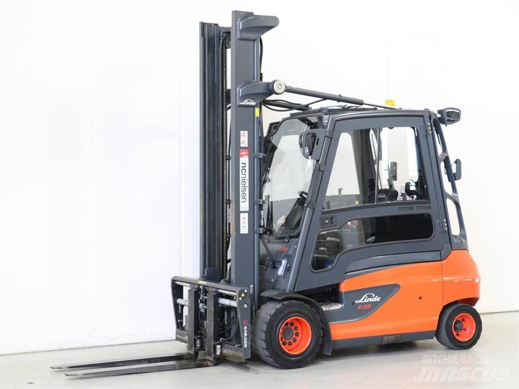 Linde E35L/387-01 Elektriniai šakiniai krautuvai