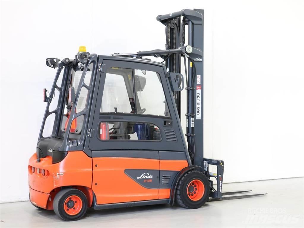 Linde E35L/387-01 Elektriniai šakiniai krautuvai