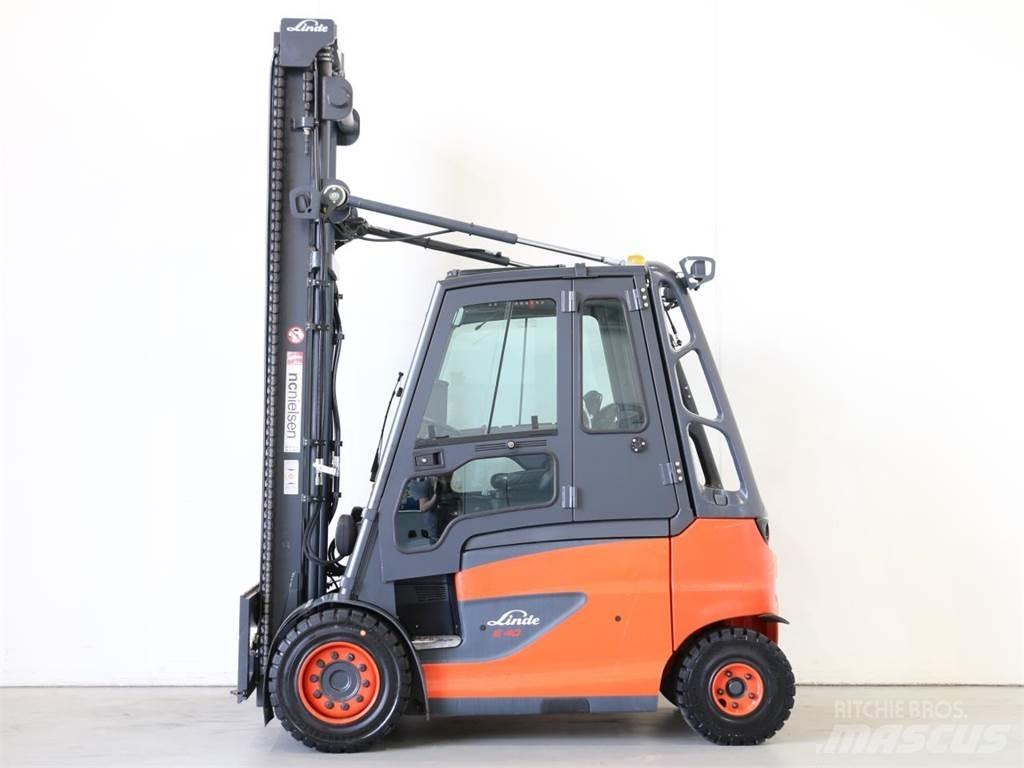 Linde E40/600H/388 Elektriniai šakiniai krautuvai